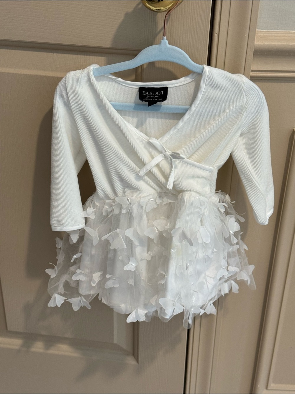 Bardot junior Black Label on Cream Garment